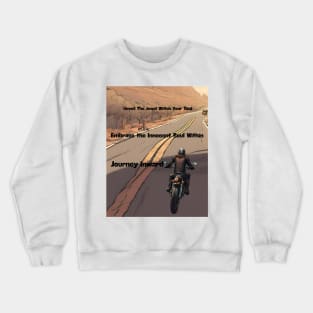 Journey Inward: Innocent Child Within Crewneck Sweatshirt